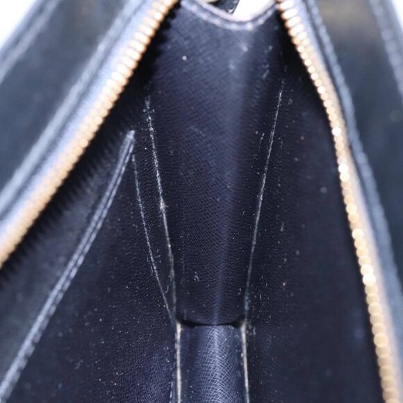 LOUIS VUITTON Epi Pochette Homme Clutch Bag Black Noir - Picture 13 of 16